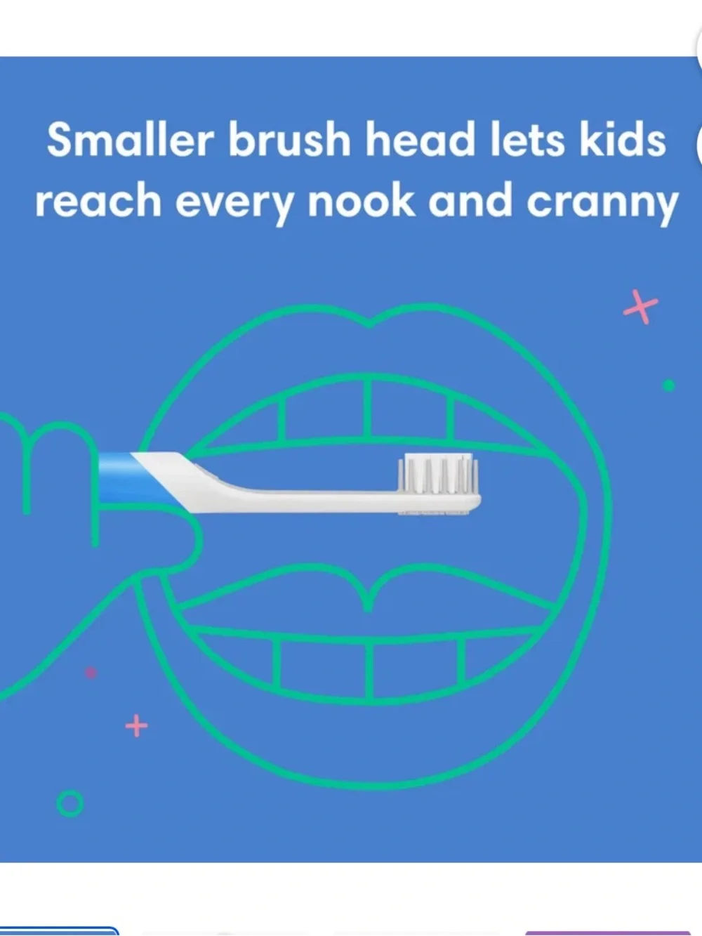 quip Kids Electric Toothbrush - Blue